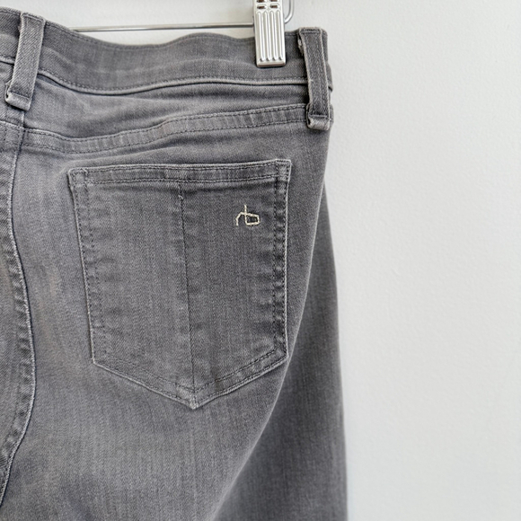 Rag & Bone Jean Skinny Buxton Grey Wash Women's Size 27 Stretch Denim Jeans - Picture 5 of 11